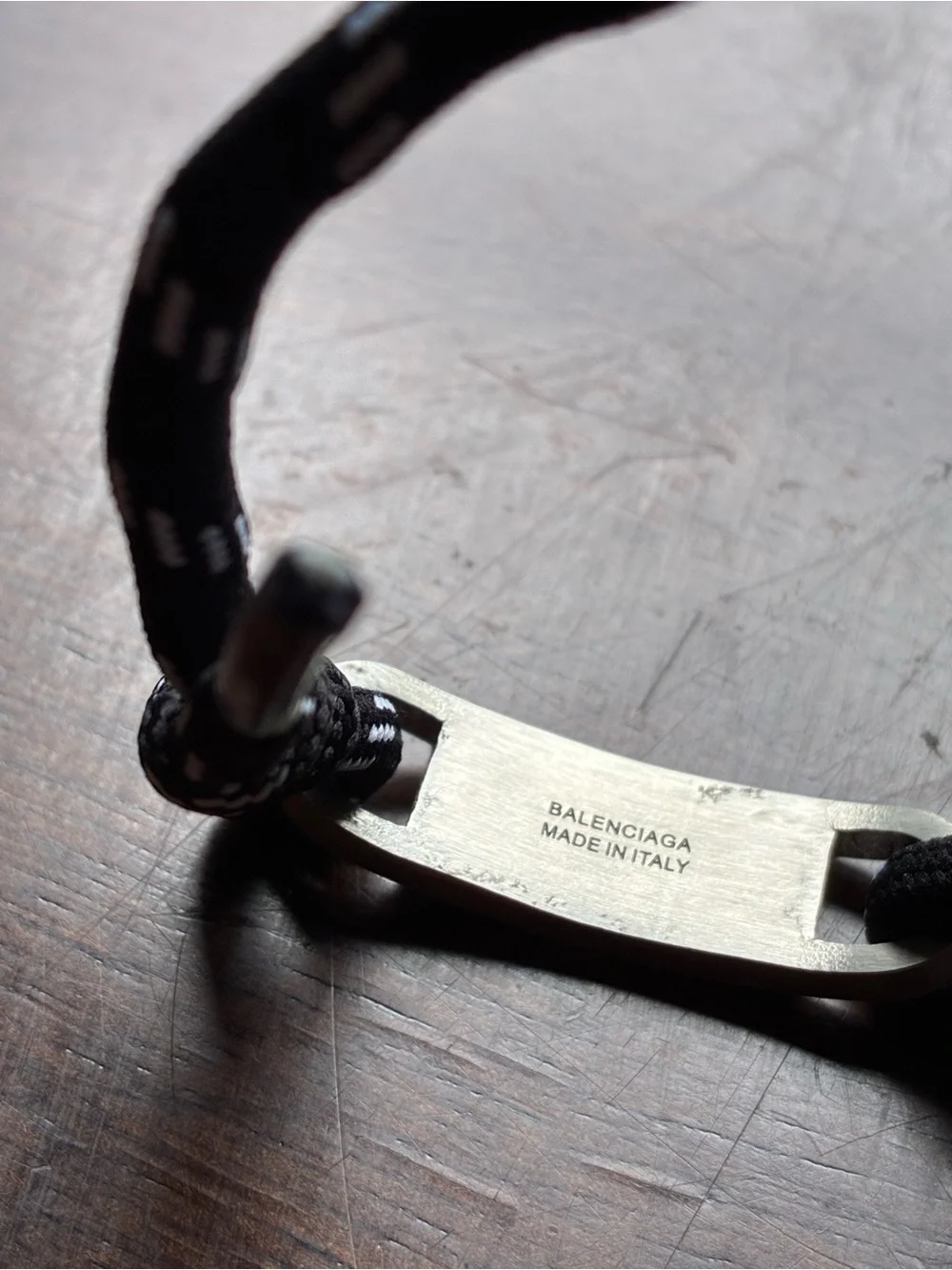Balenciaga Plate Rope Bracelet - Picture 3 of 3